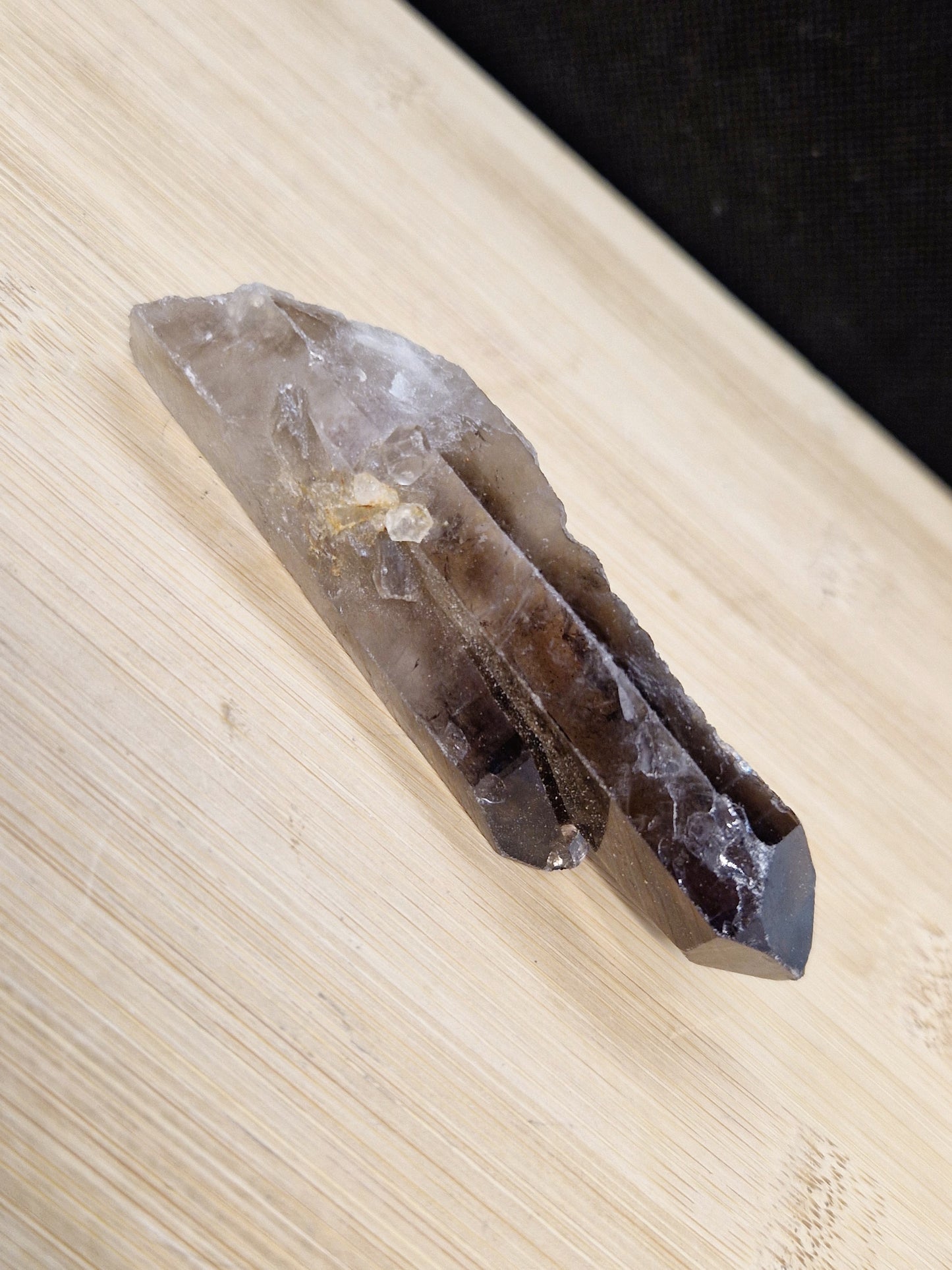 Pointe brute Quartz fumé
