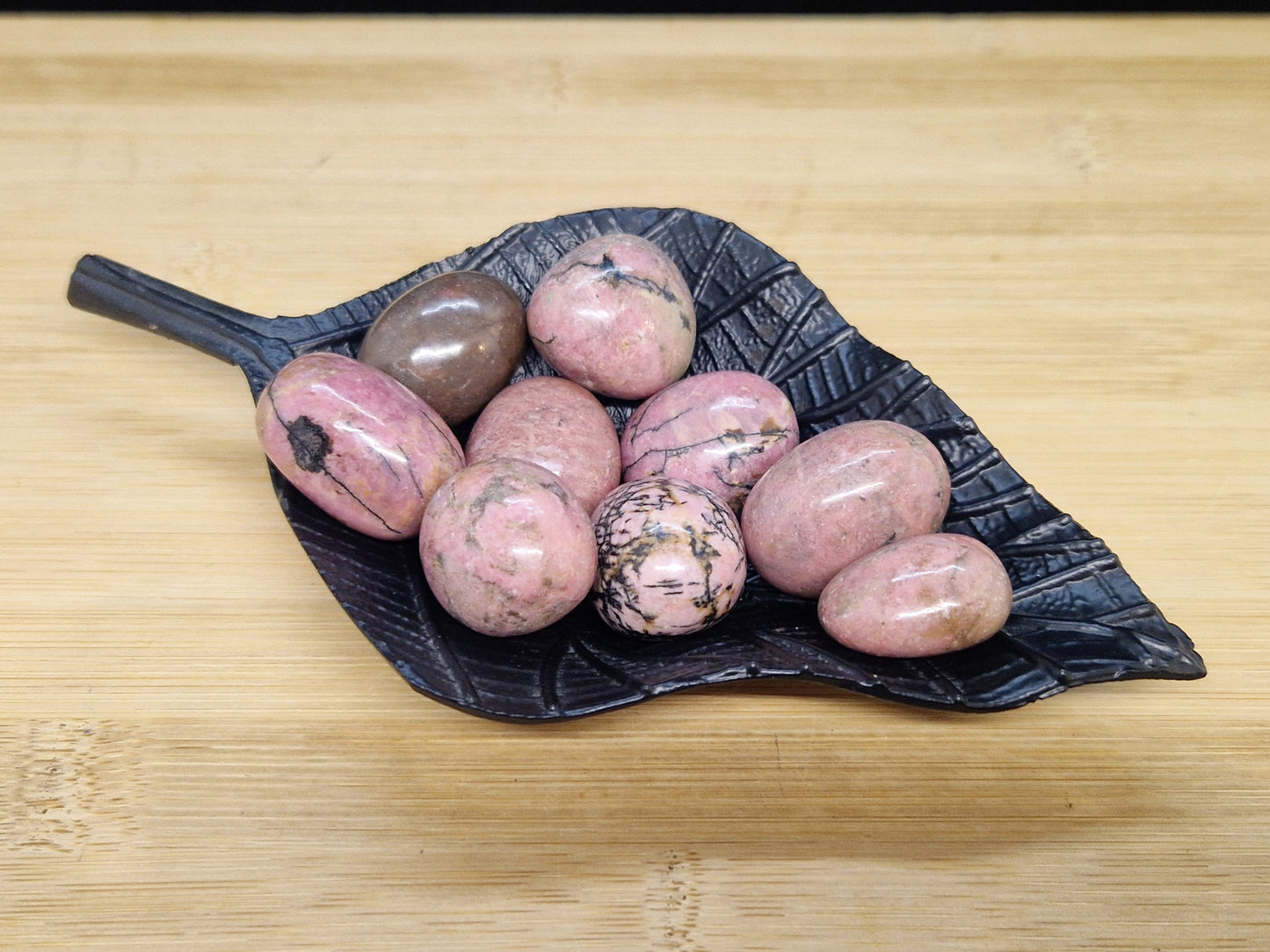 Pierres roulées Rhodonite