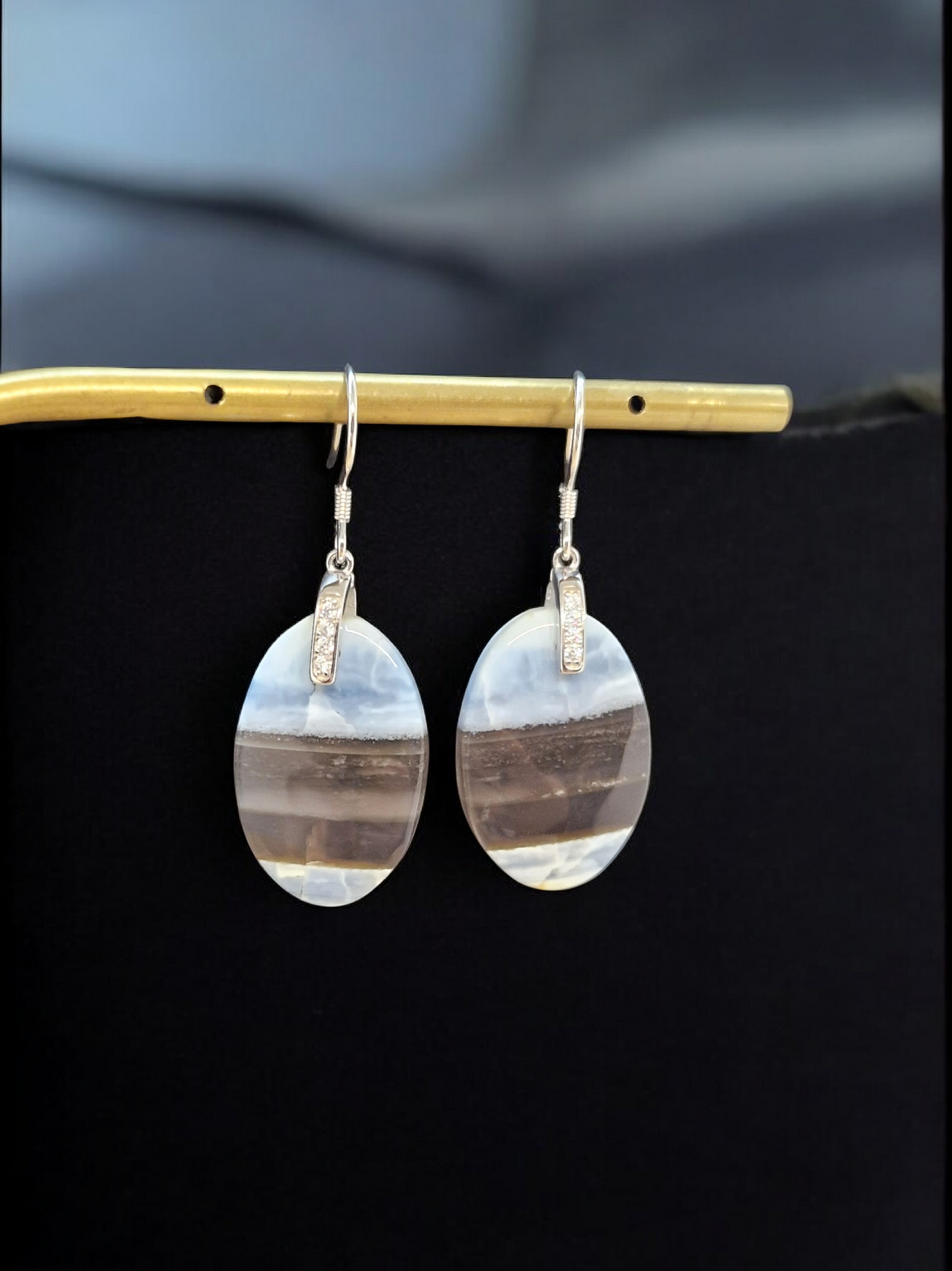 Boucles d'oreilles Opale Owyhee