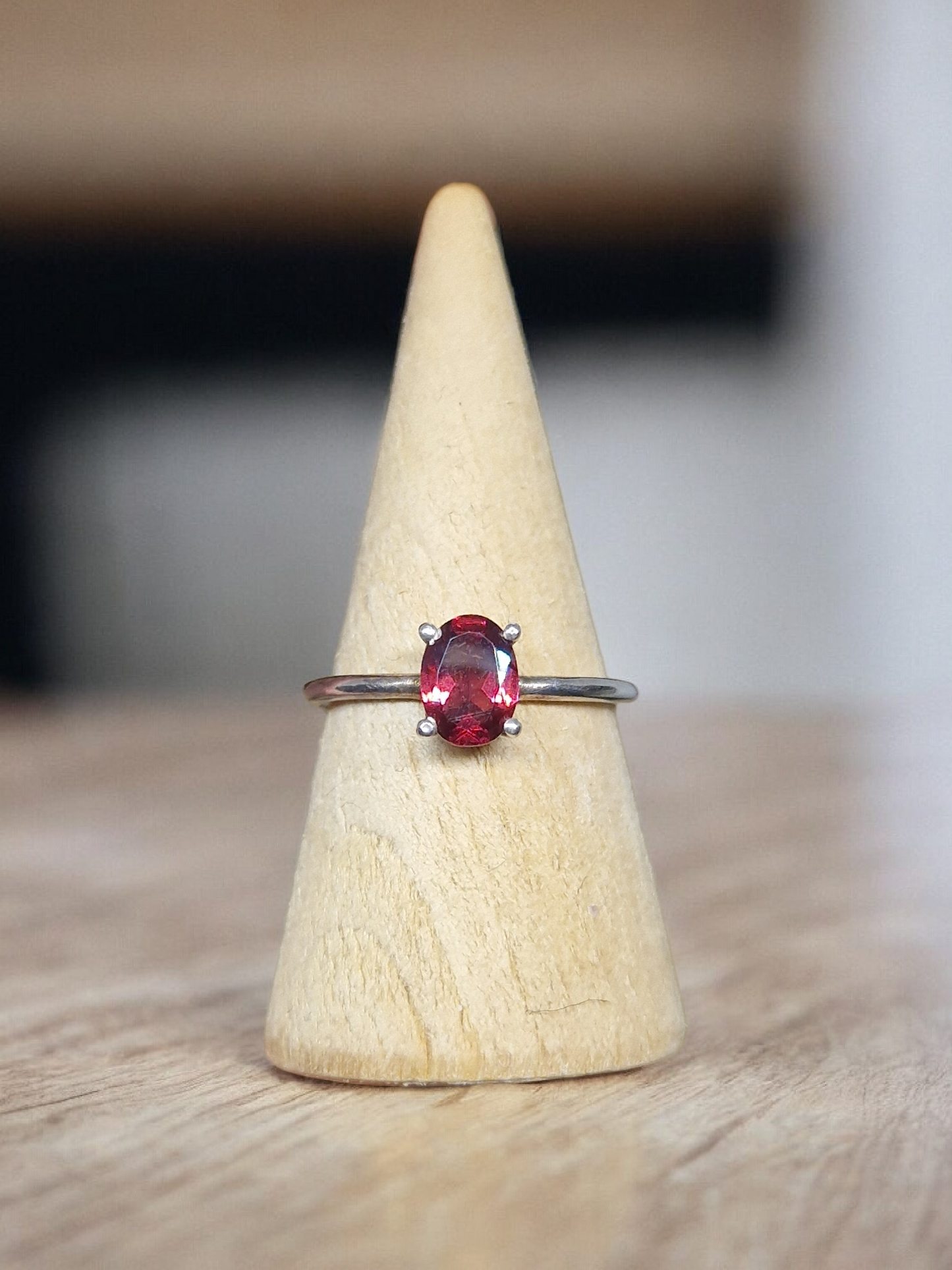 Bague Grenat Argent