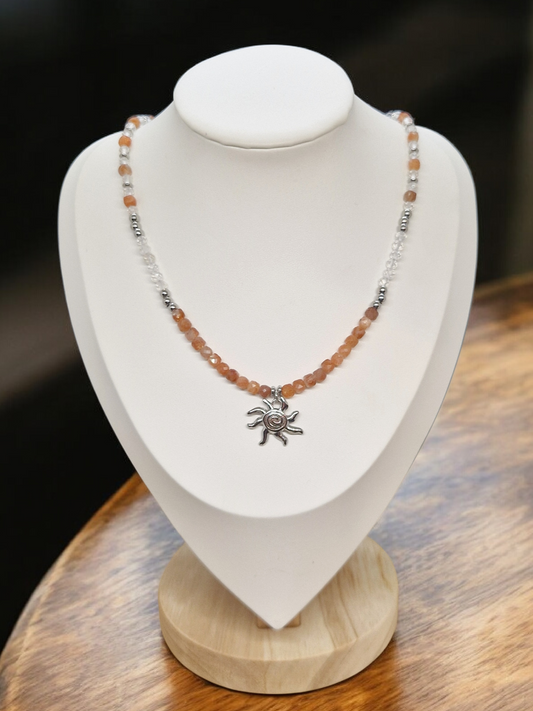 Collier Pierre de soleil