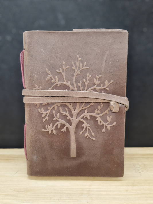 Grimoire cuir Arbre de vie
