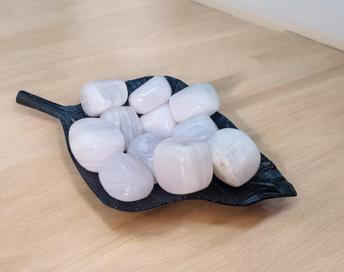 Pieres roulées Manganocalcite