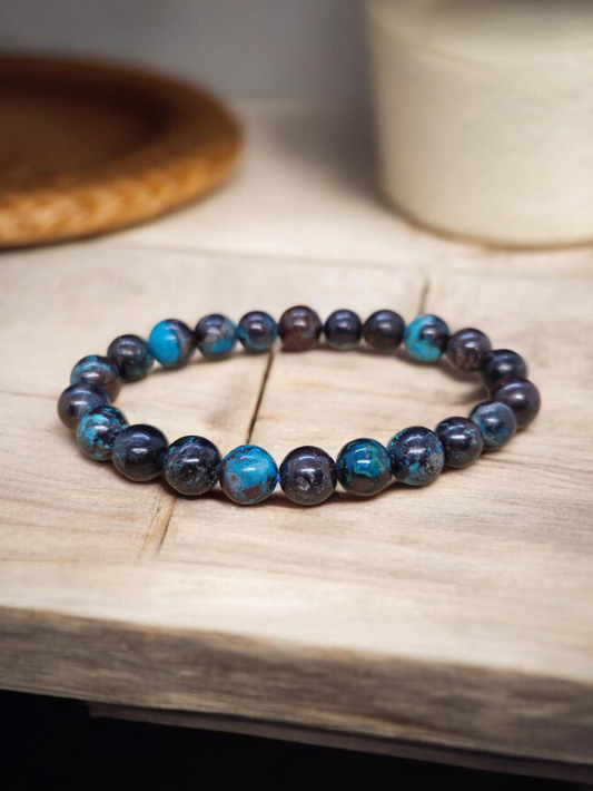 Bracelet Chrysocolle 8mm