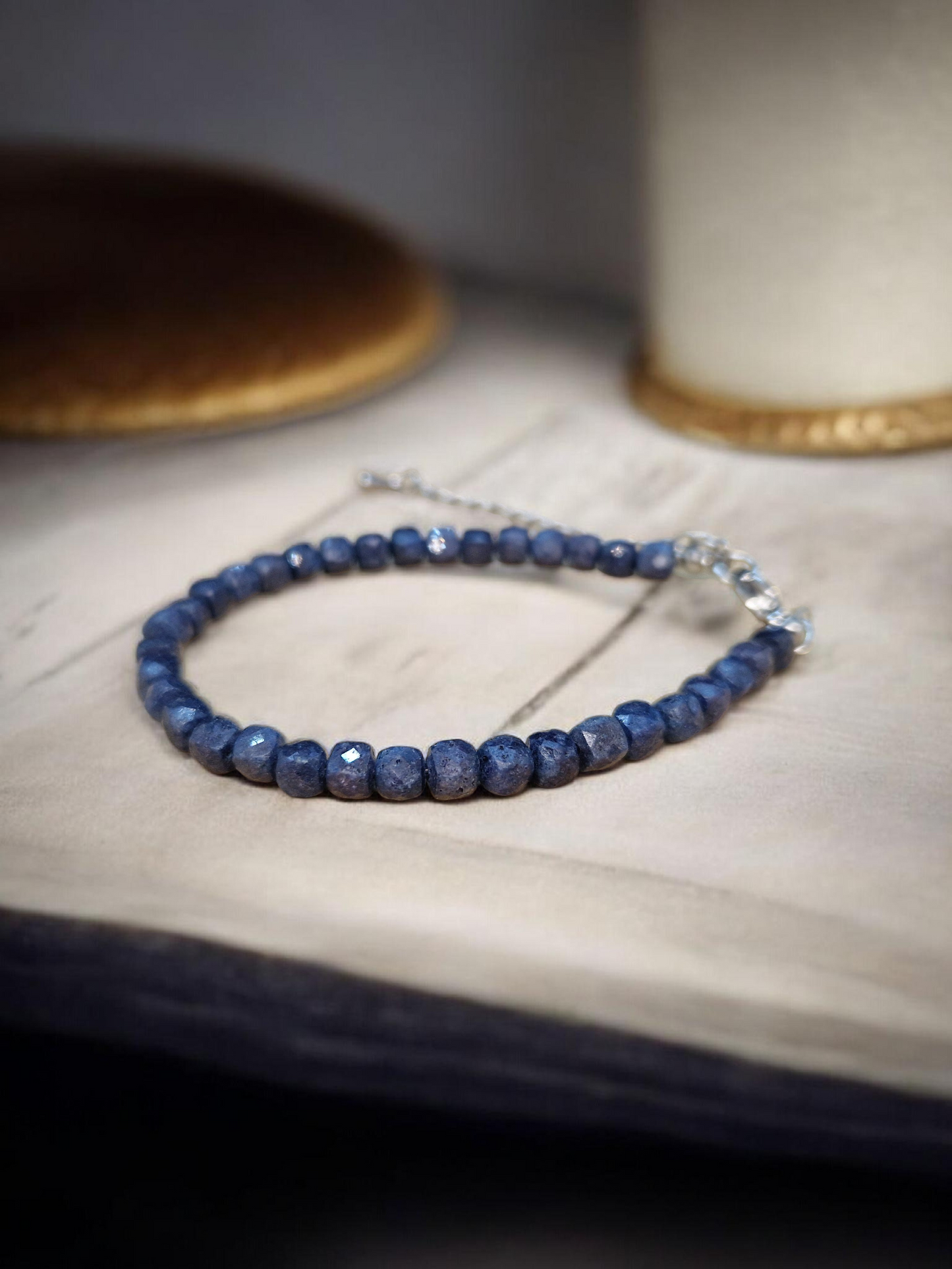 Bracelet Saphir acier