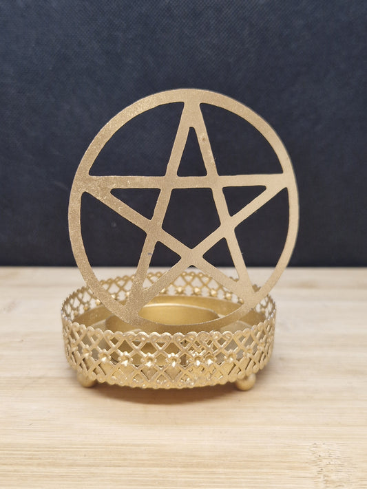 Bougeoir à réflexion Pentacle