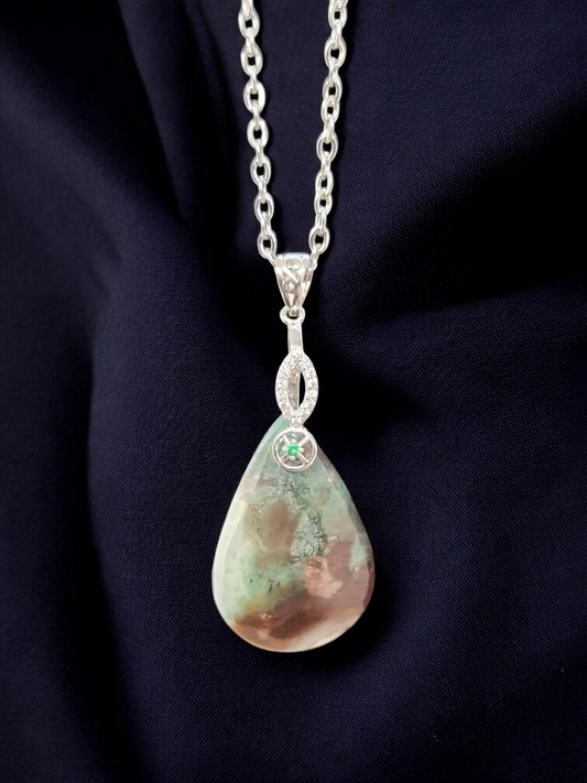 Pendentif Aquaprase