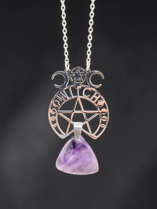 Collier Améthyste Witch