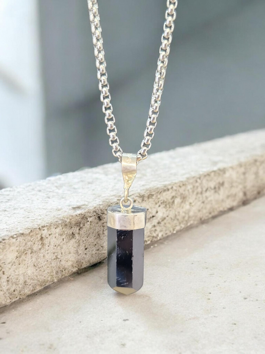 Pendentif Tourmaline Argent
