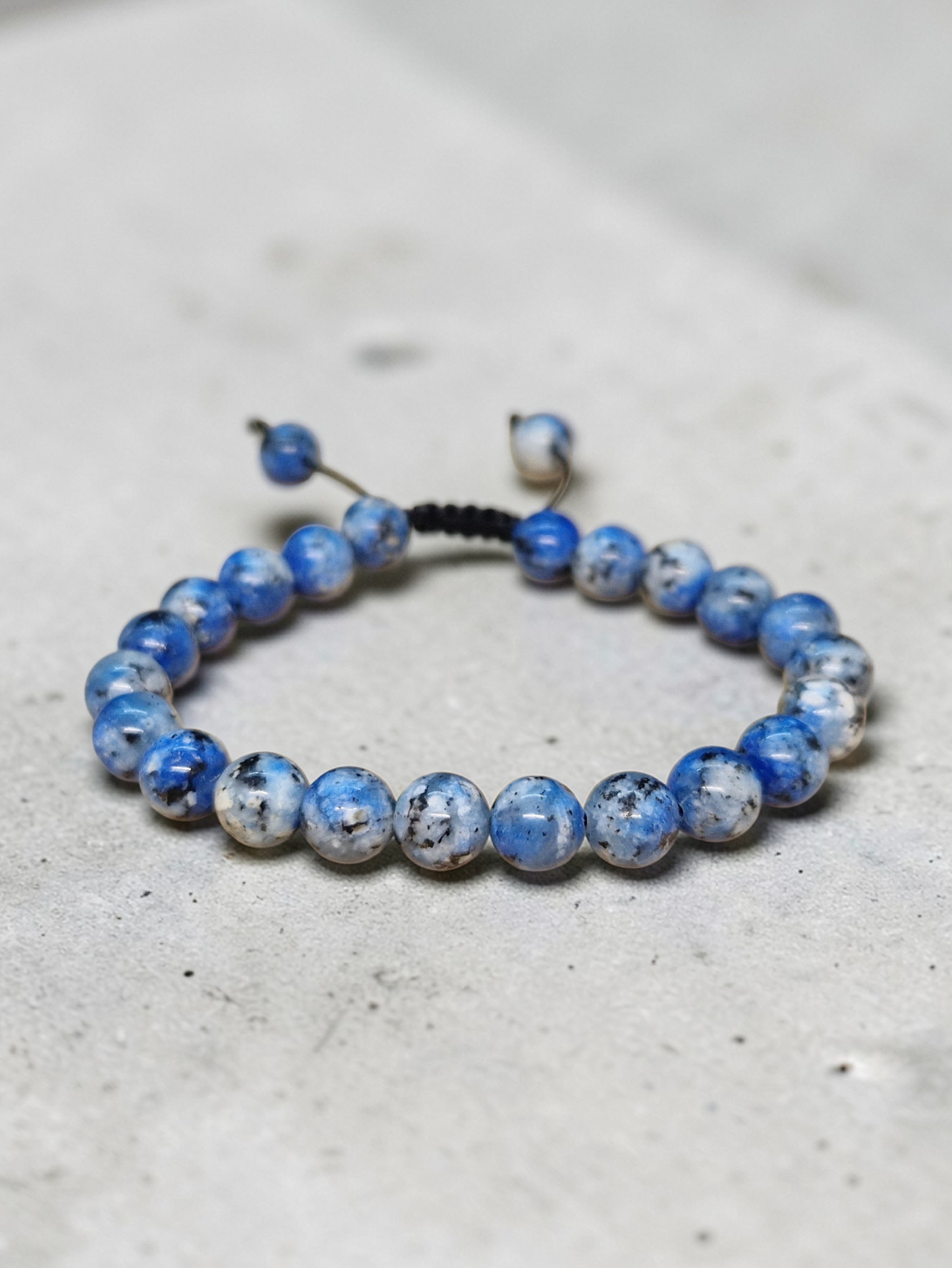 Bracelet réglable Jaspe K2 (8mm)