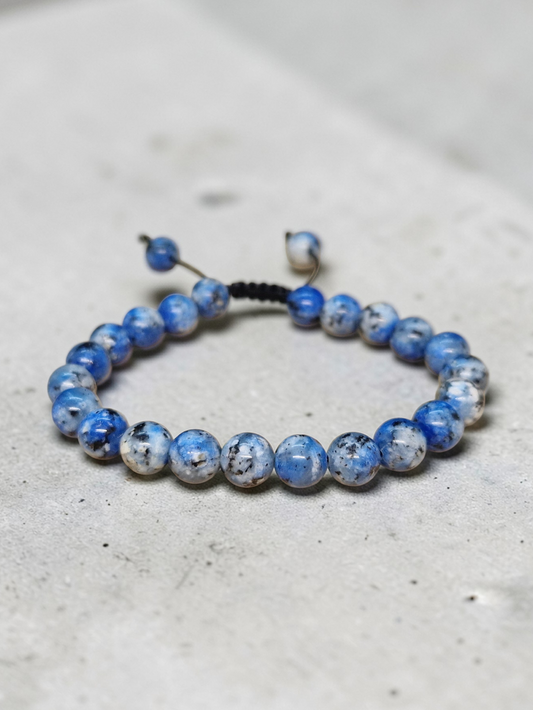 Bracelet réglable Jaspe K2 (8mm)