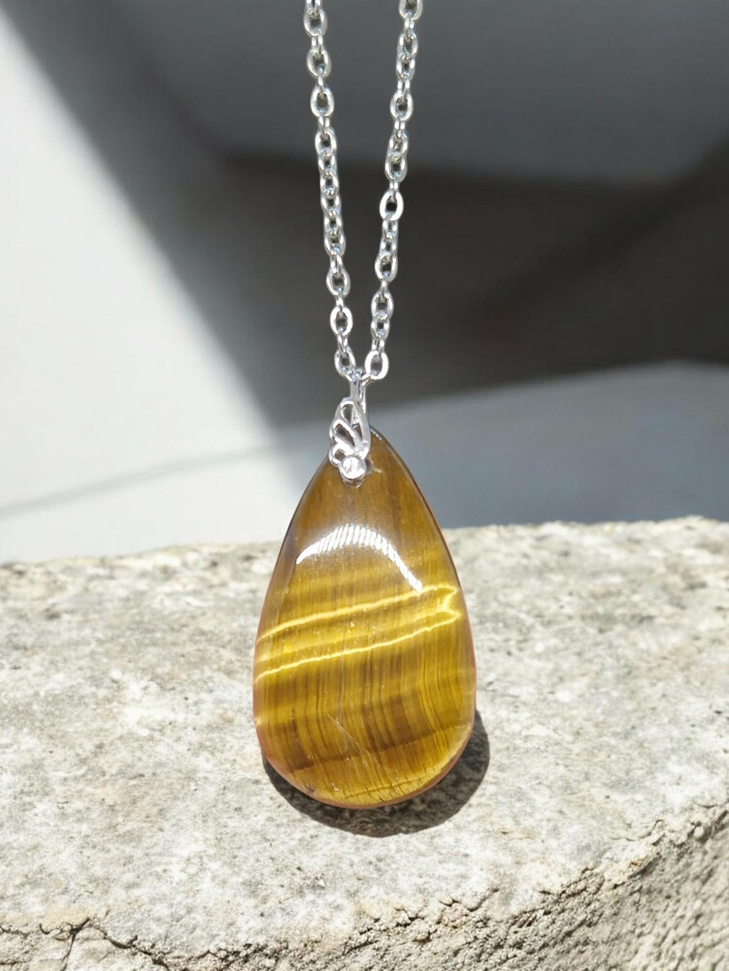 Pendentif Oeil de tigre
