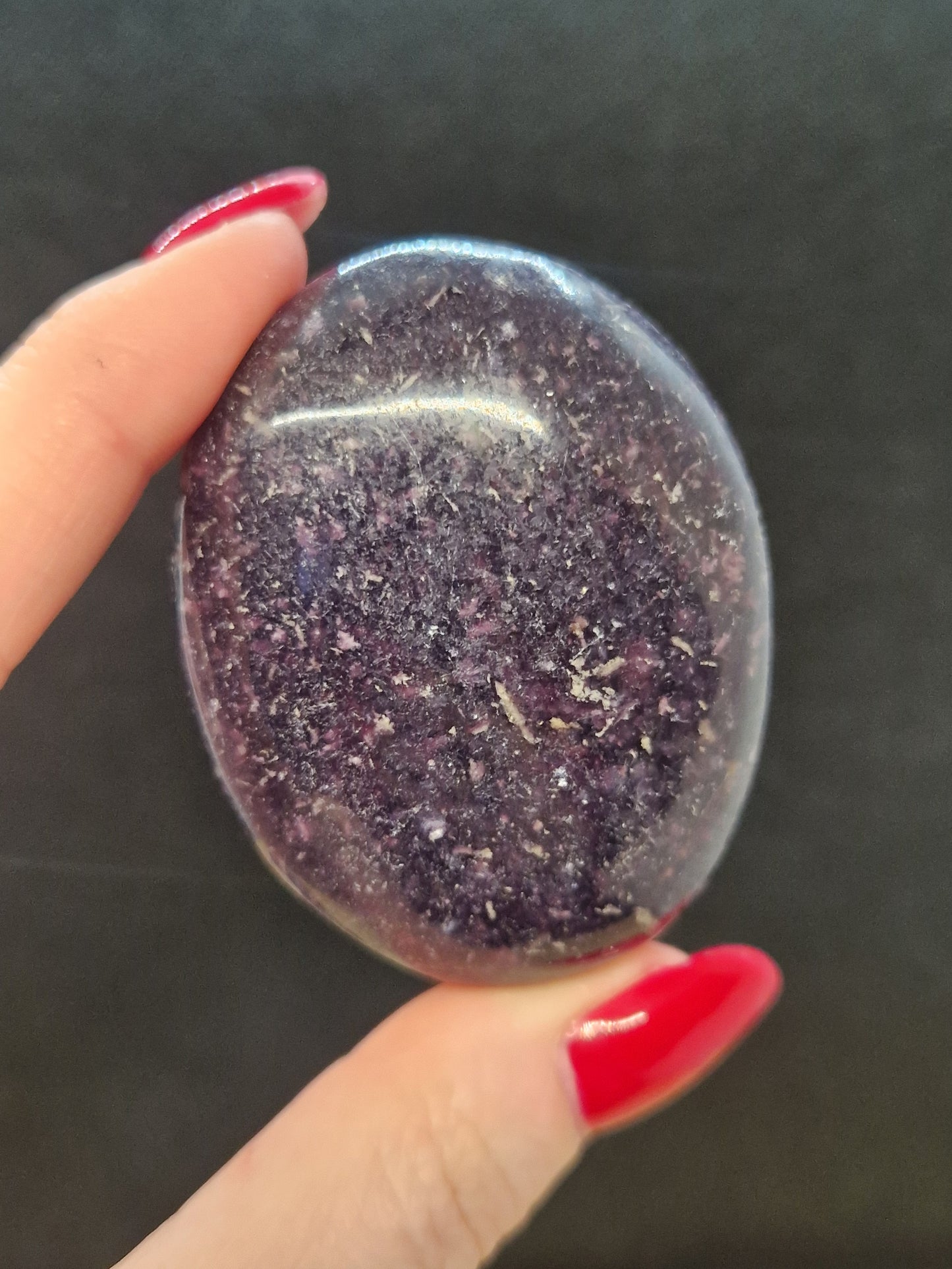 Galets lépidolite