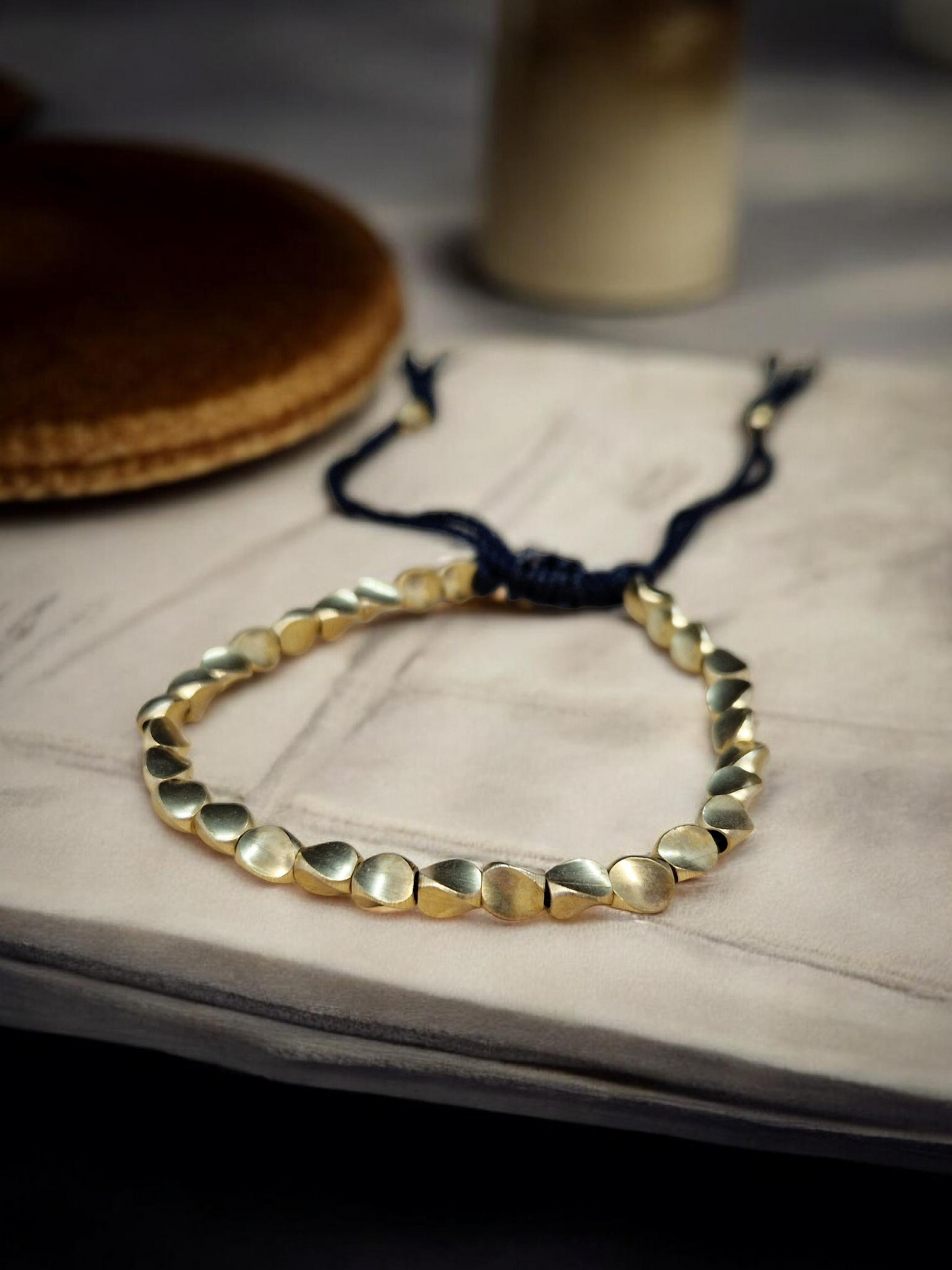 Bracelet tibétain cuivre (couleur au choix)