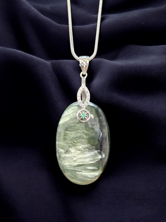 Pendentif Seraphinite