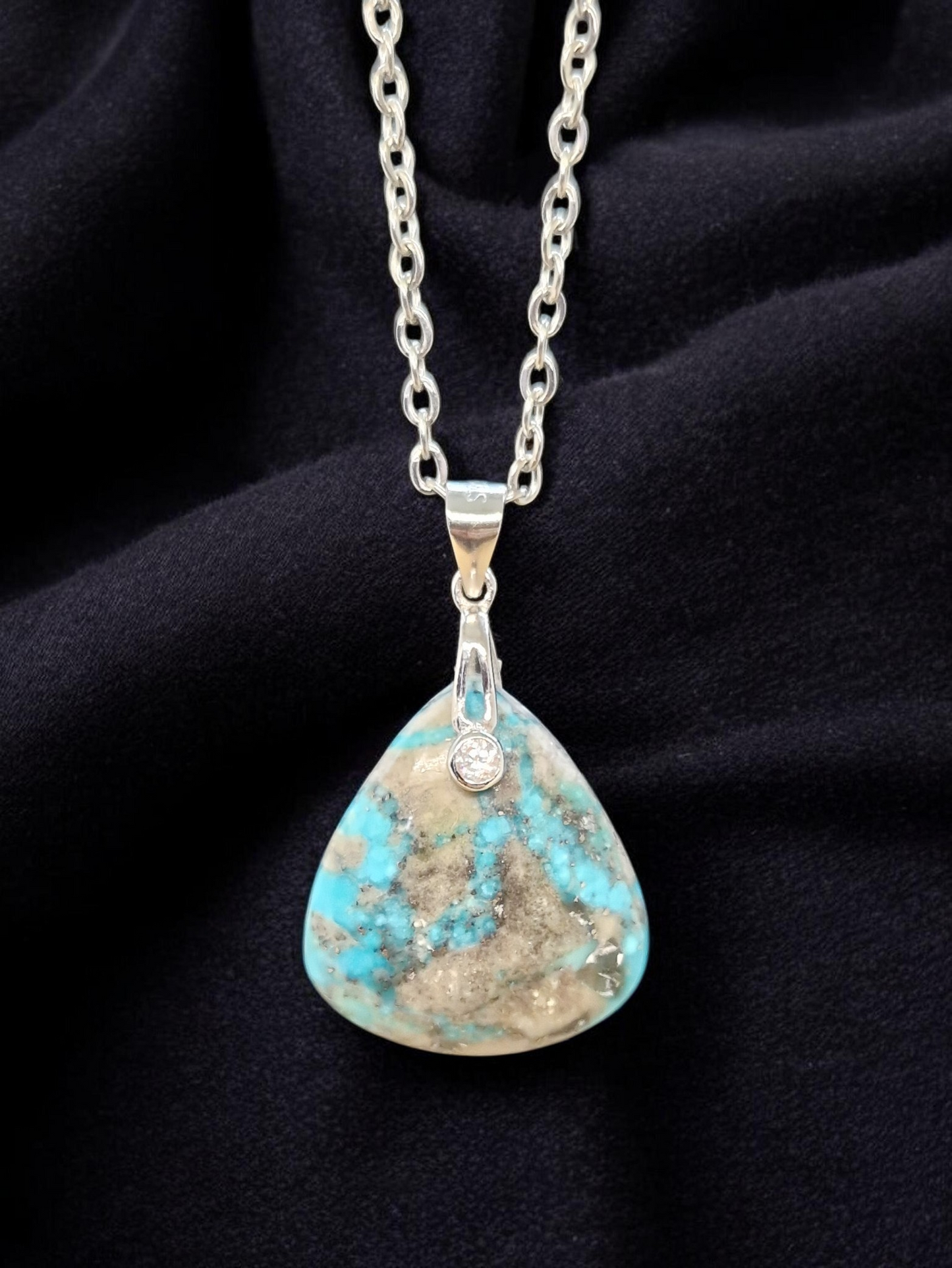 Pendentif Turquoise
