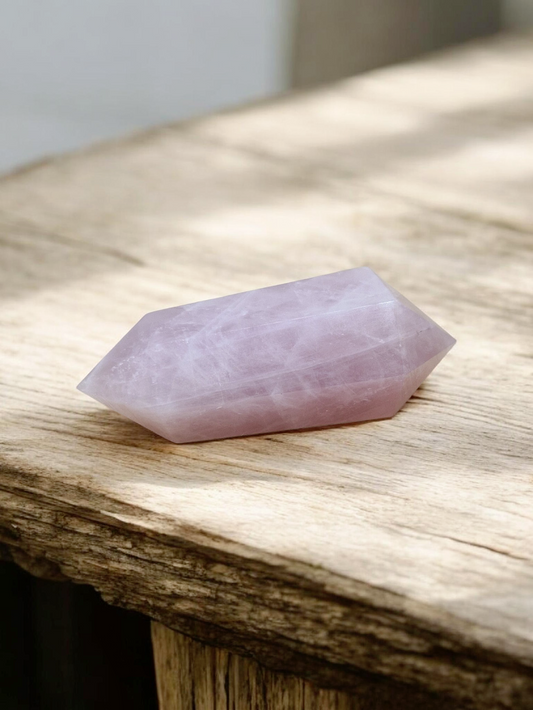 Biterminé Quartz rose