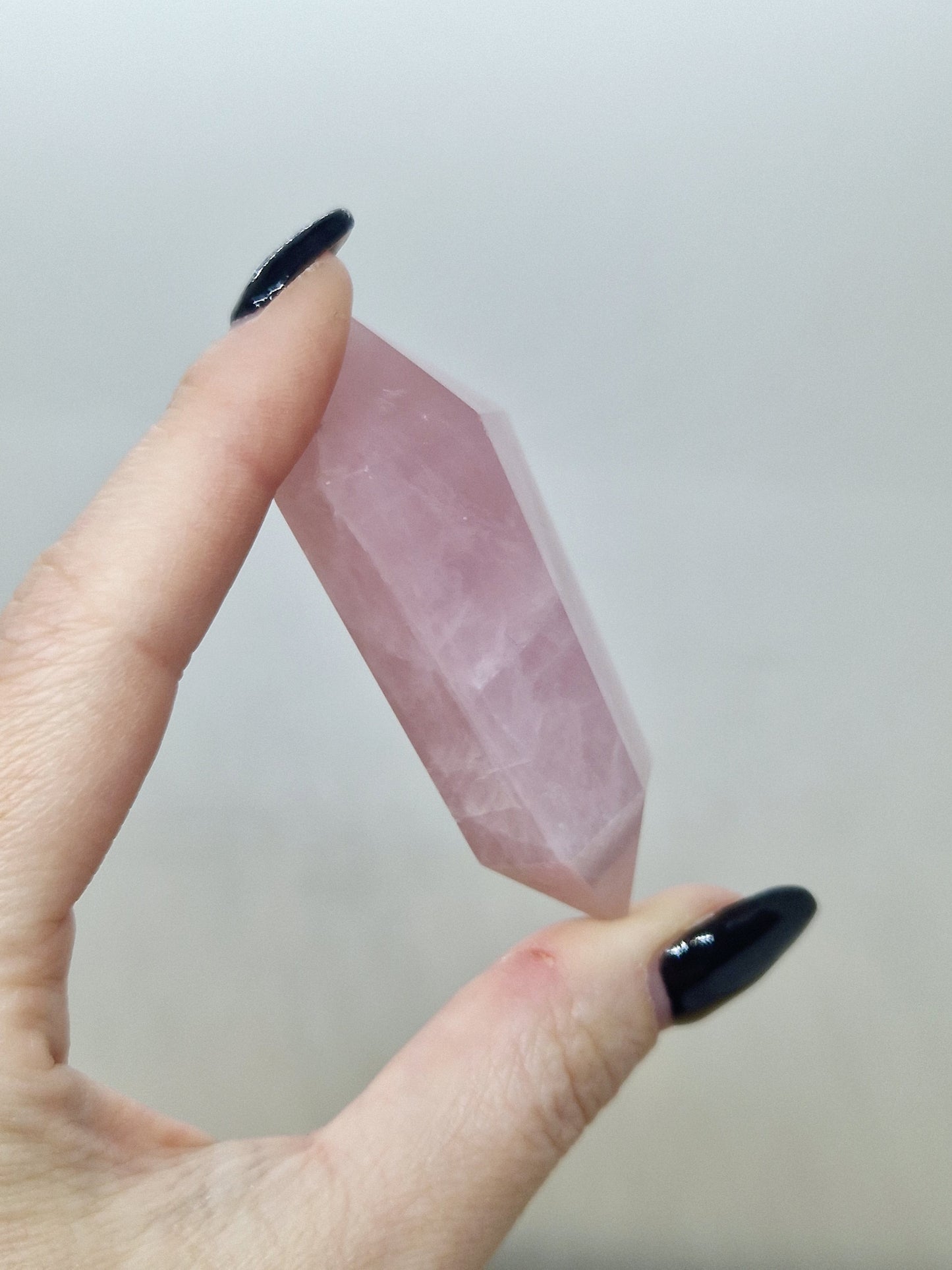 Biterminé Quartz rose