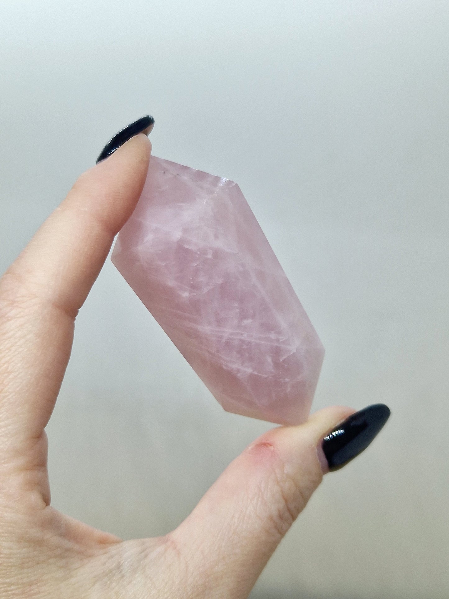 Biterminé Quartz rose