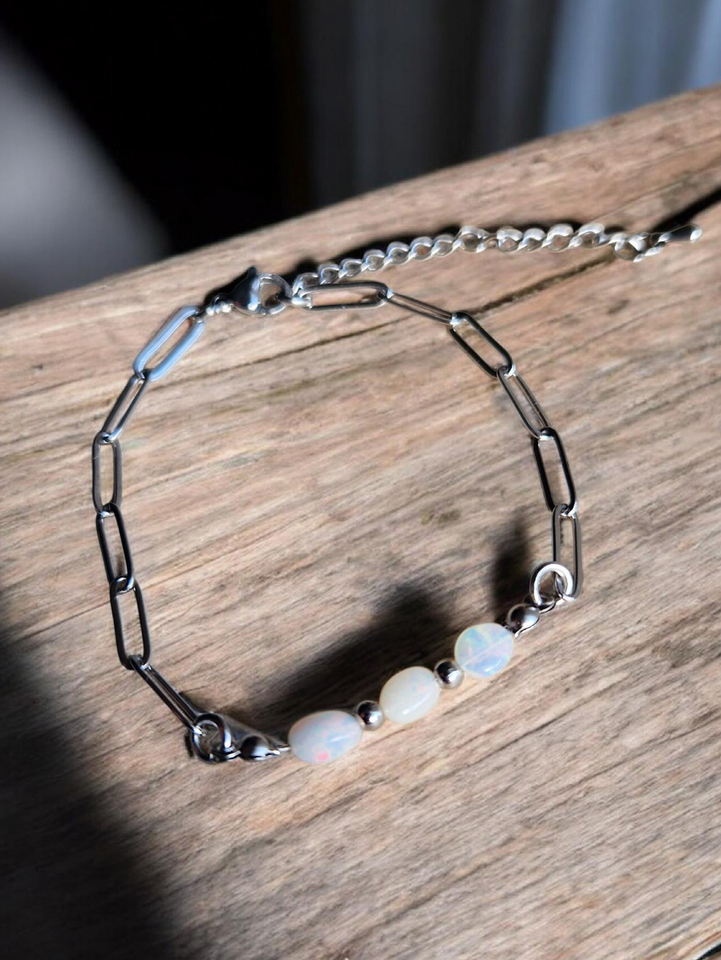 Bracelet Opale welo & Acier