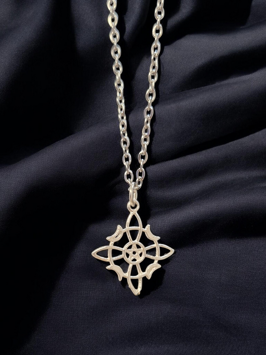 Pendentif Nœud de sorcière en Argent