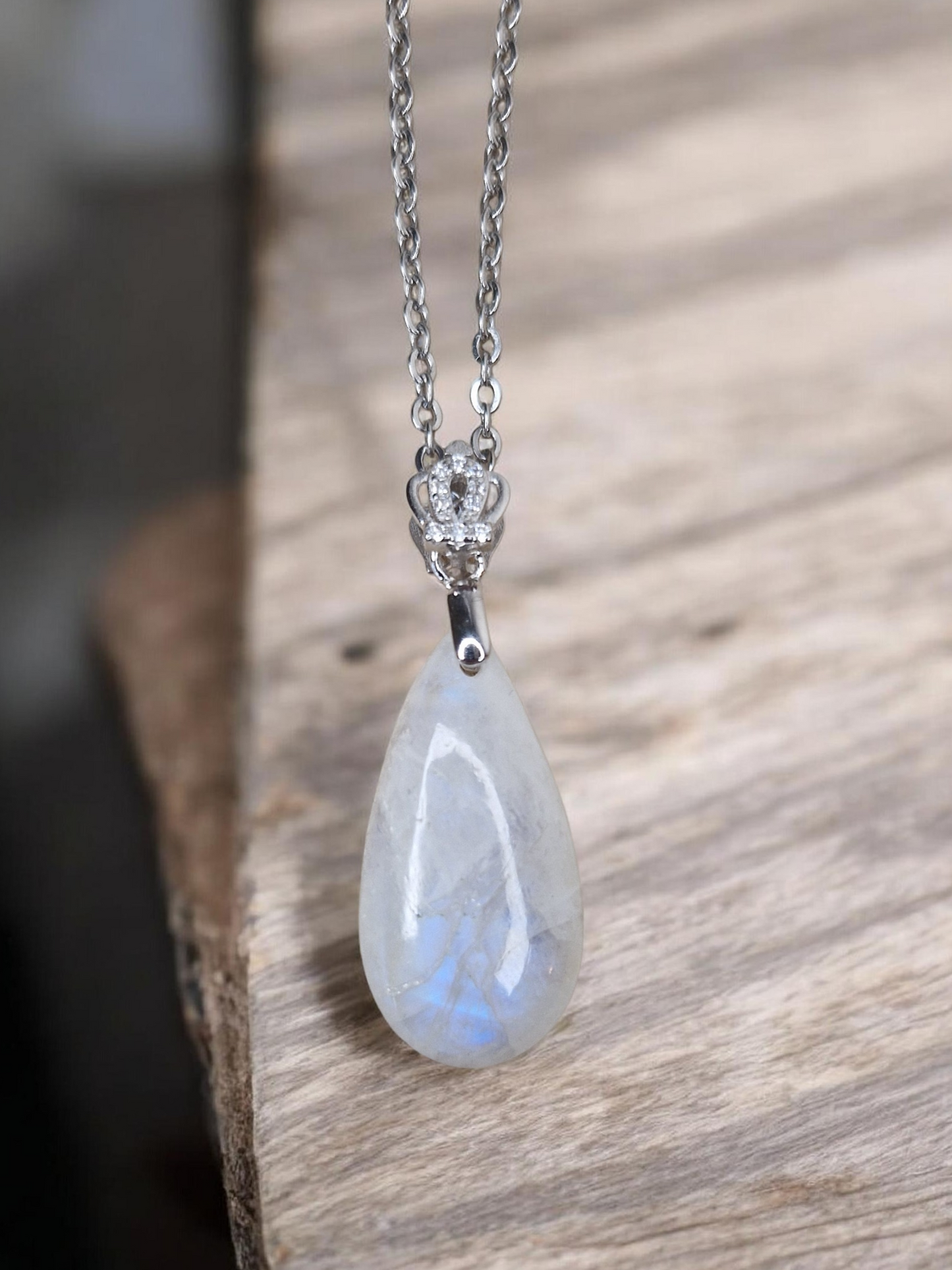 Pendentif Peristerite