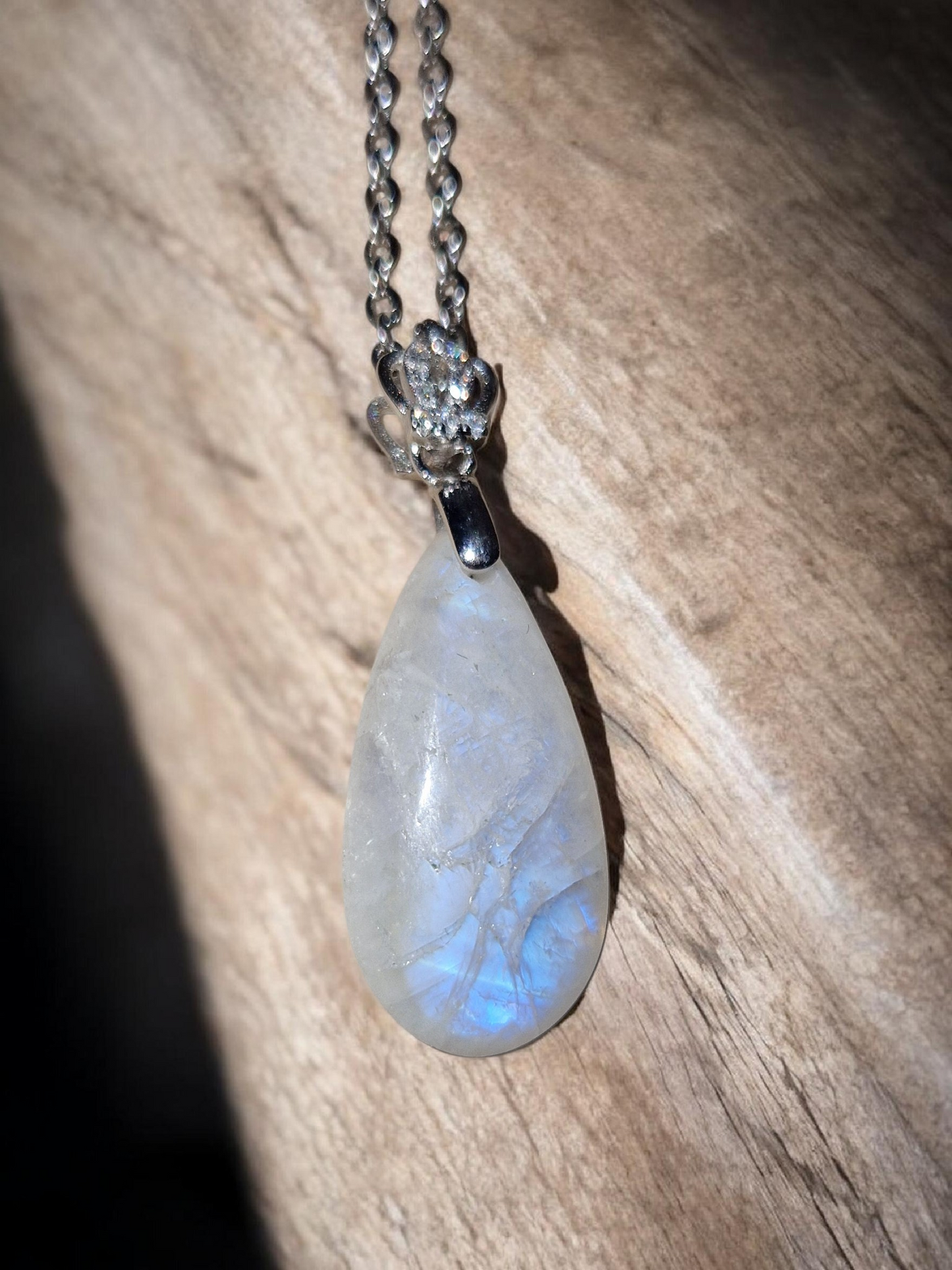 Pendentif Peristerite