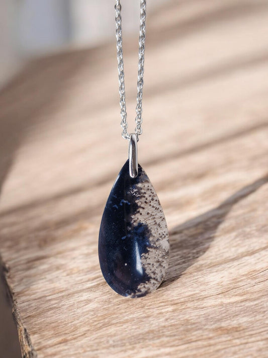 Pendentif Racine de Palmier fossilisée
