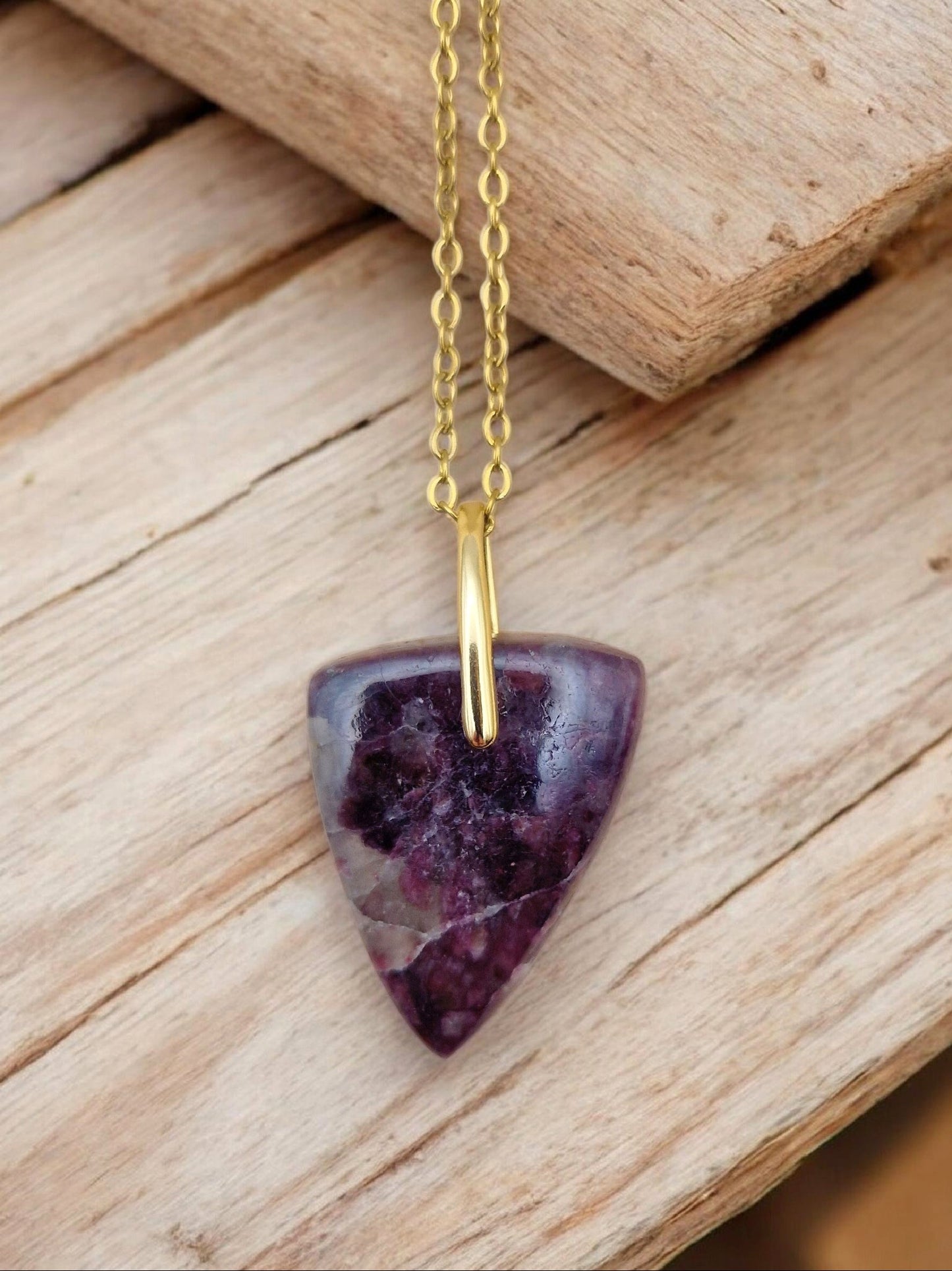 Pendentif Rubellite