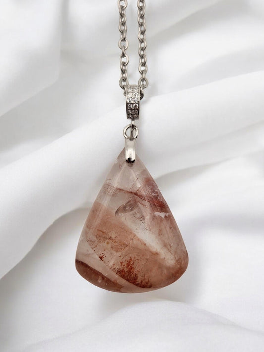 Pendentif Quartz Hématoïde