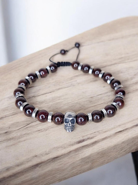 Bracelet Grenat 8mm