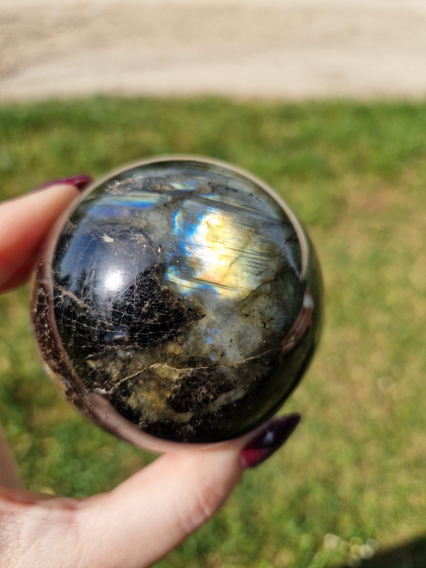 Sphère en Labradorite