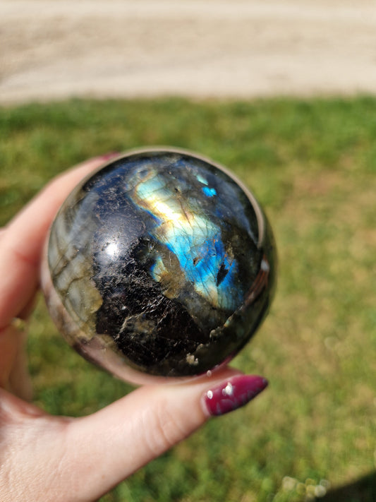 Sphère en Labradorite
