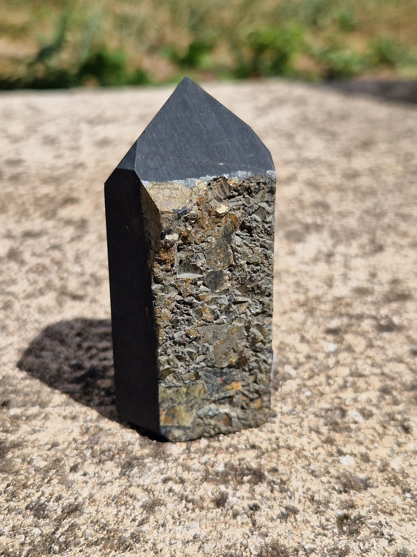 Pointe Pyrite sur shungite
