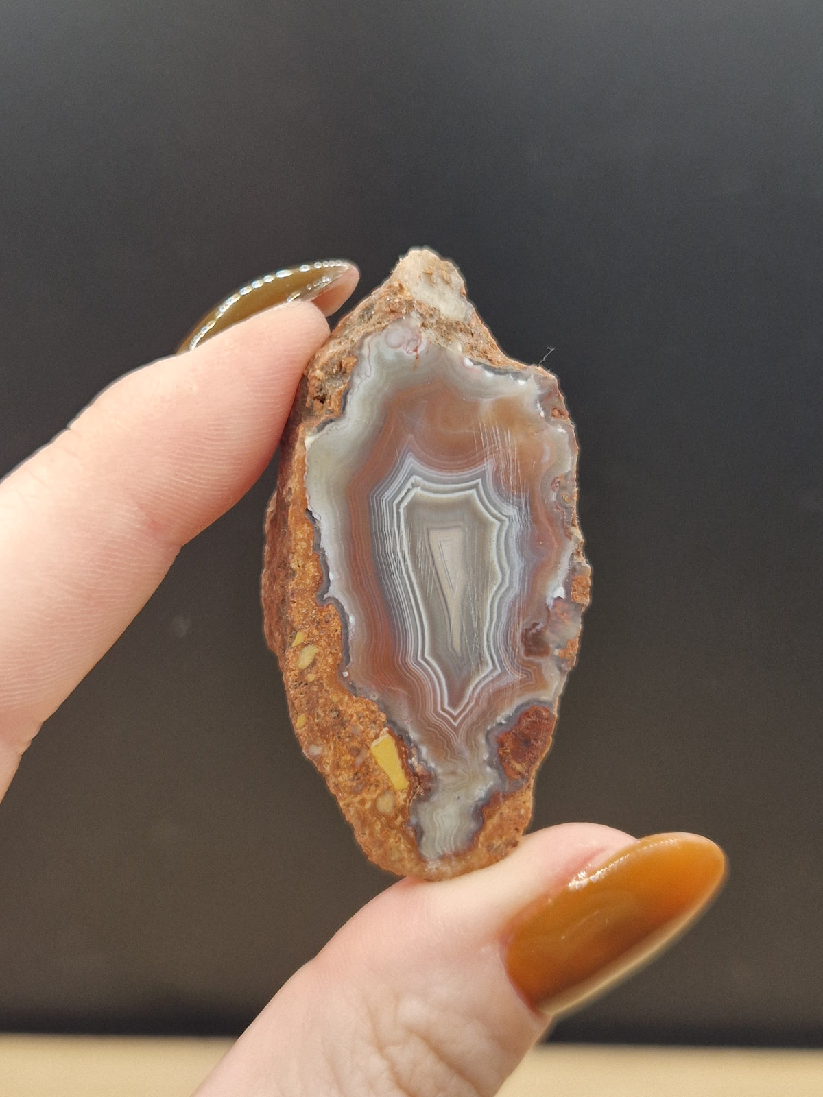 Géode Agate du Maroc
