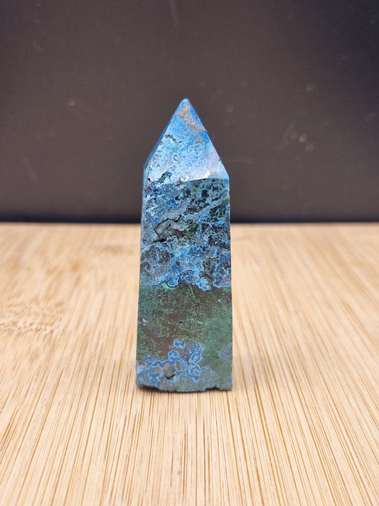 Pointe en Azurite Malachite
