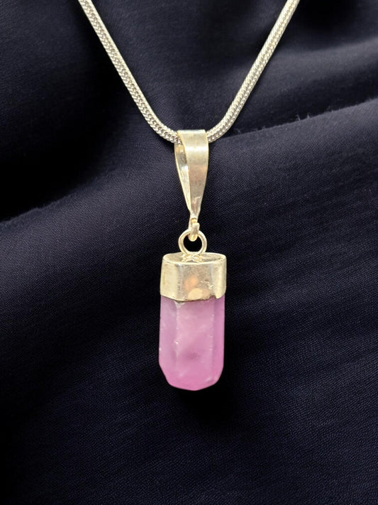 Pendentif Rubis argent