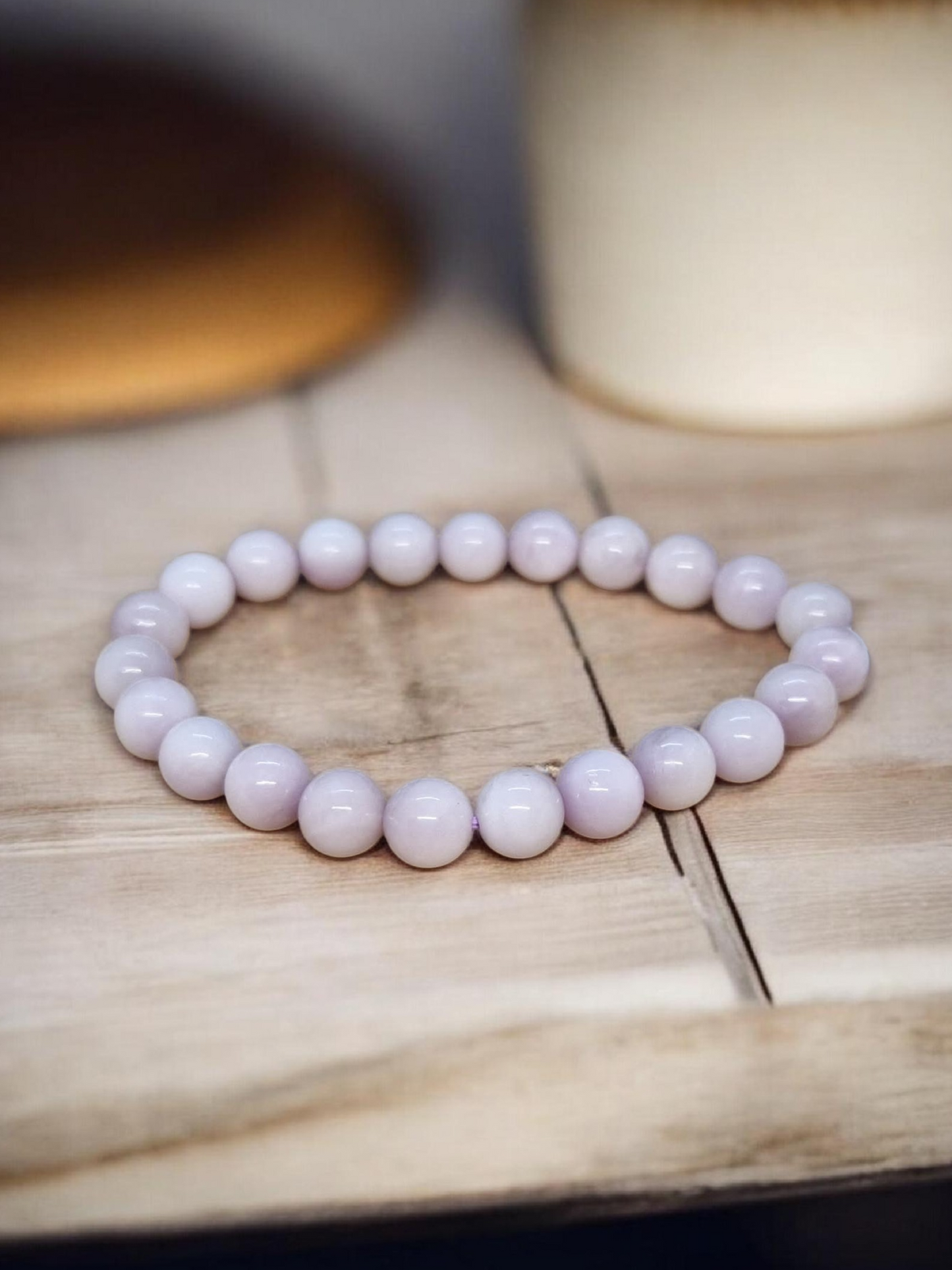 Bracelet Kunzite 8mm