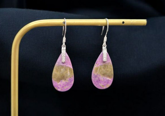 Boucles d'oreilles Atlantisite
