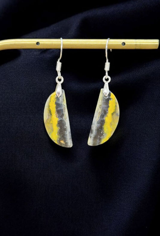 Boucles d'oreilles bumblebee