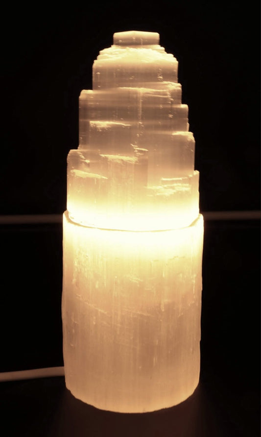 Lampe Gypse fibreux