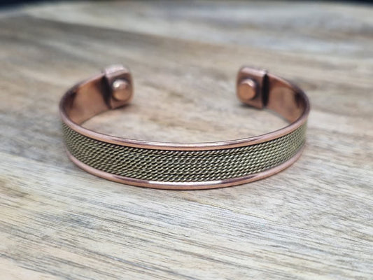 Bracelet en cuivre, aimanté