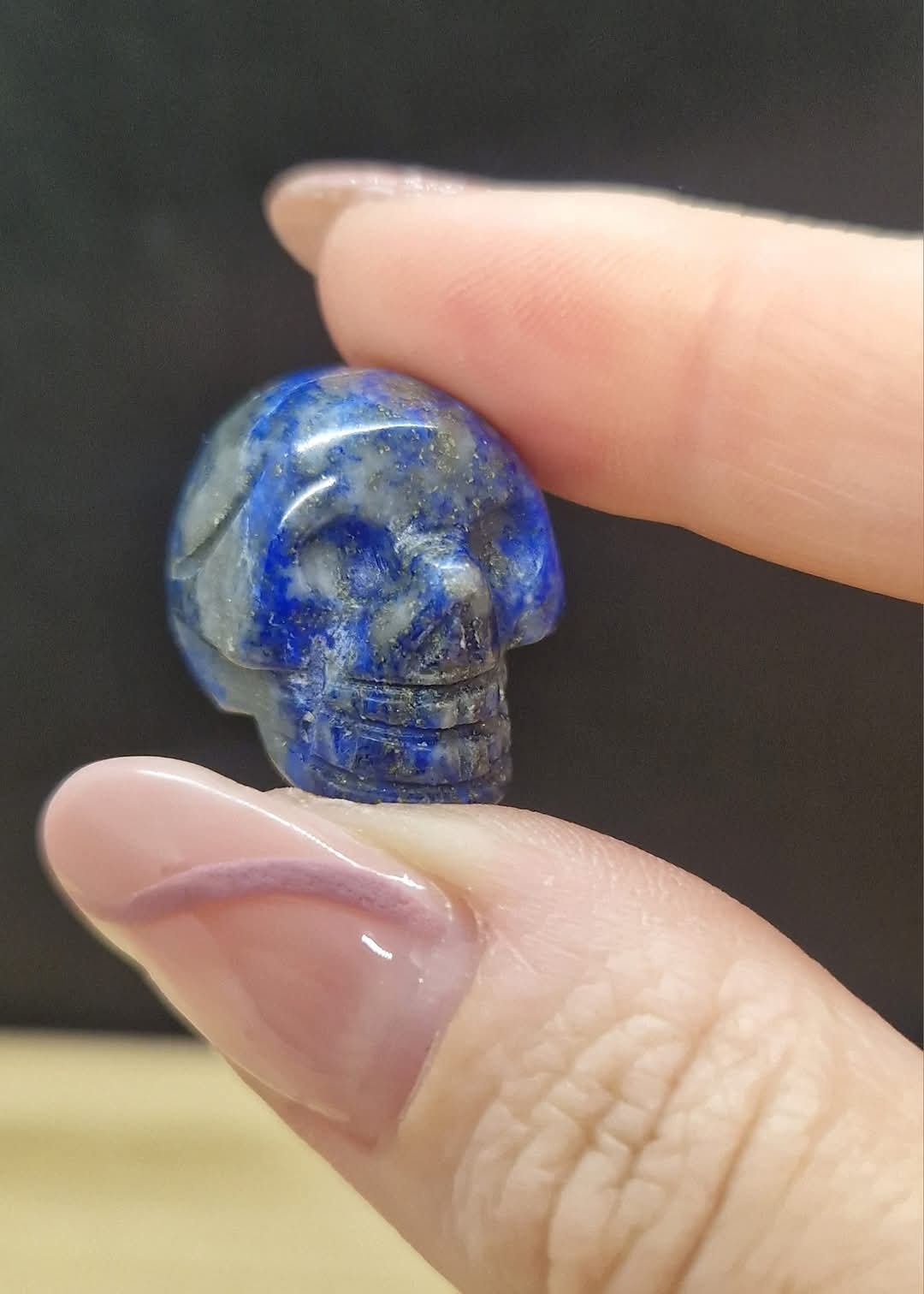Mini Crâne Lapis lazuli