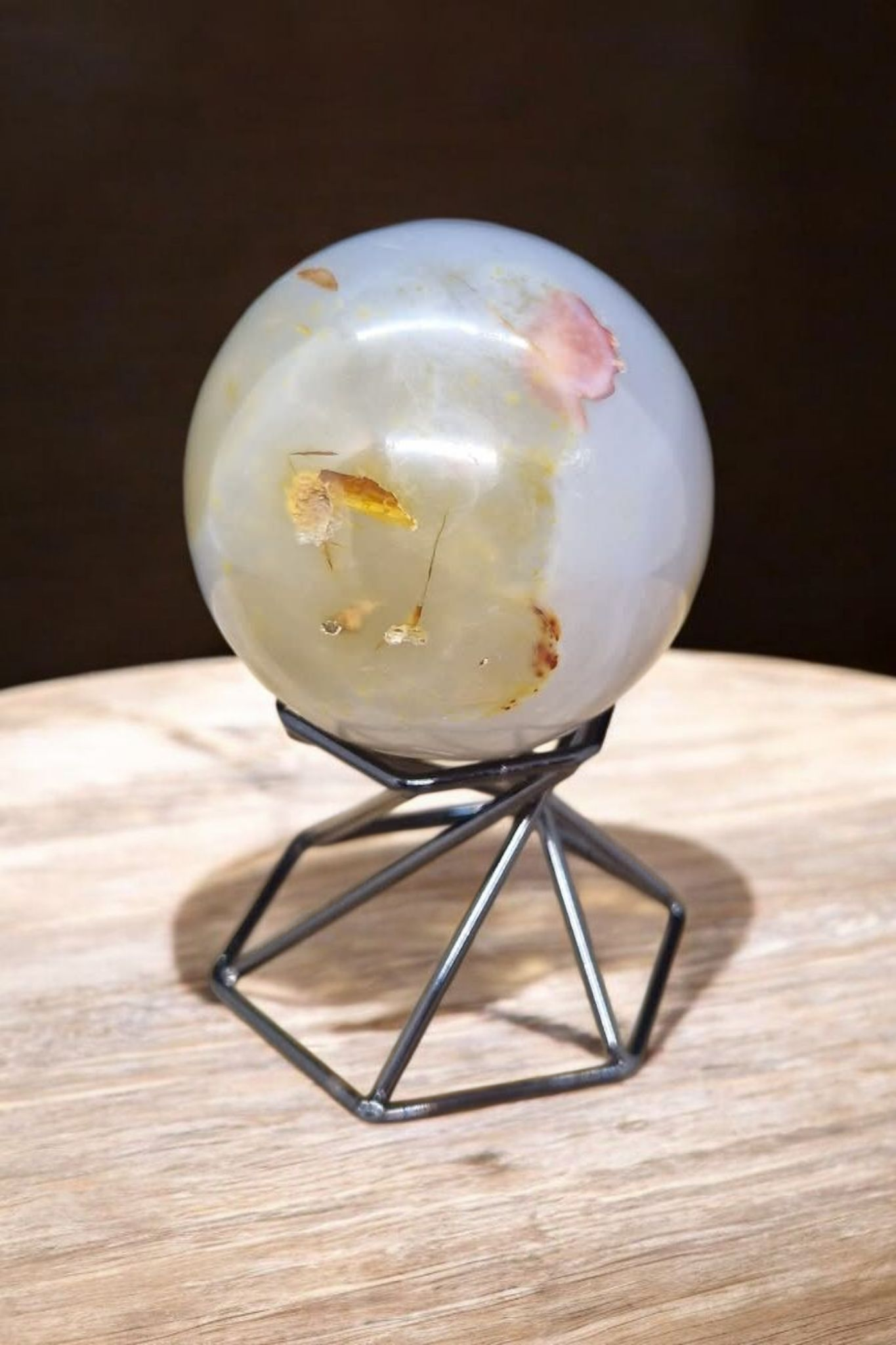 Sphère en Agate