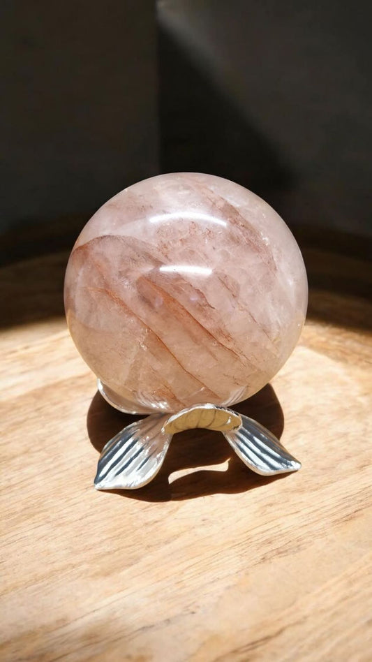 Sphère en Quartz Hématoïde