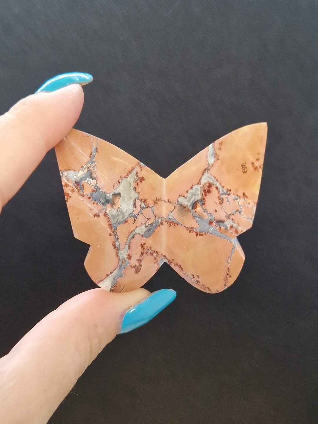 Papillon en Jaspe Maligano