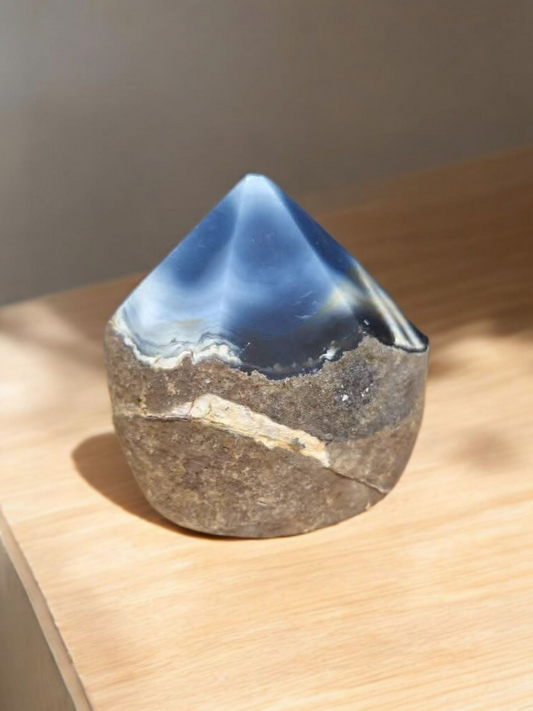 Pointe semi polie Agate