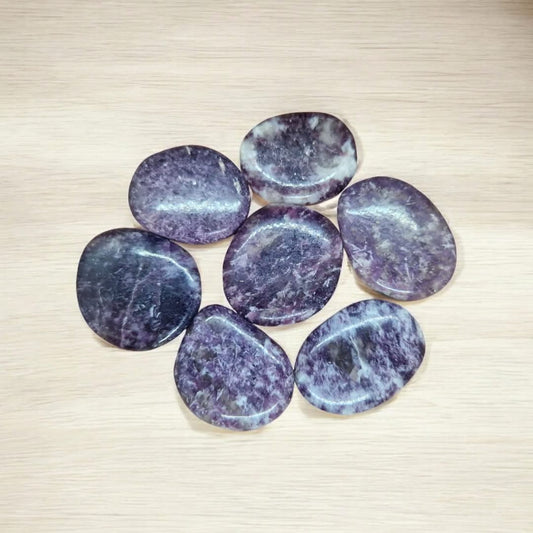 Galets plats Lépidolite