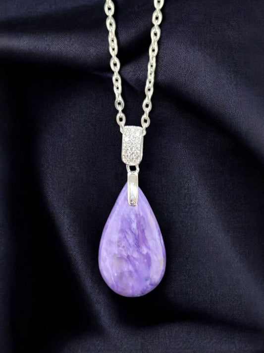 Pendentif Charoïte
