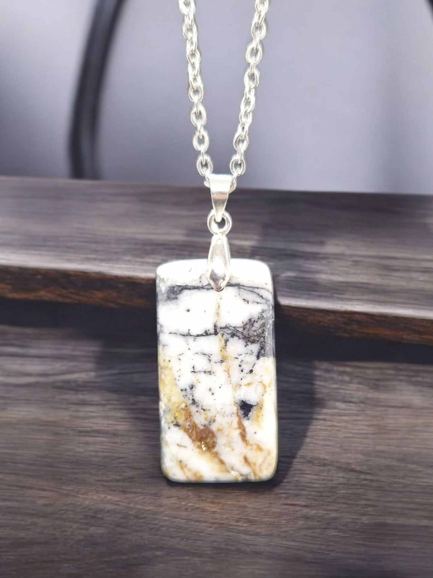 Pendentif Calcite, Siderite et Galène